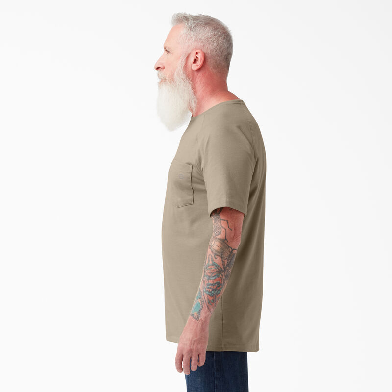Dickies Cooling Short Sleeve Pocket T-Shirt Desert Sand ID-Mjv8SYKf