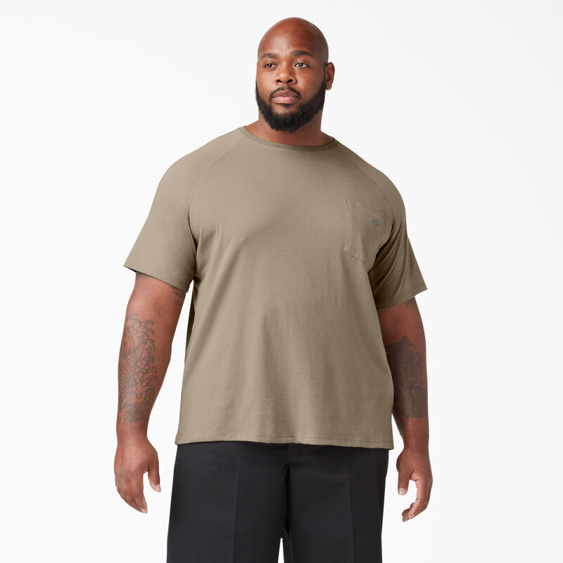 Dickies Cooling Short Sleeve Pocket T-Shirt Desert Sand ID-Mjv8SYKf
