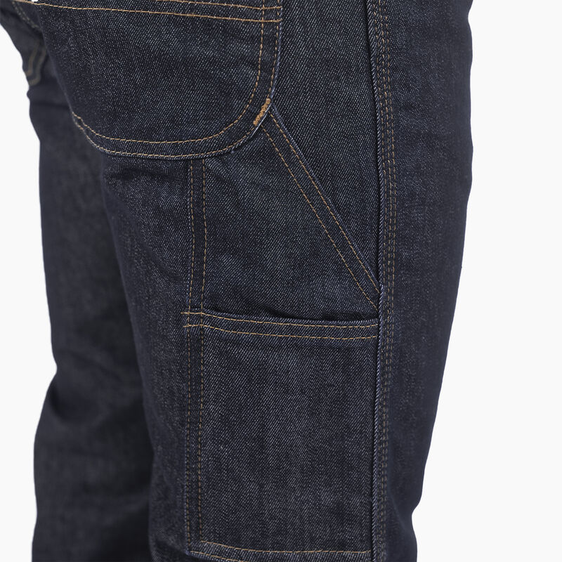 Dickies FLEX Regular Fit Carpenter Jeans Rinsed Indigo Blue ID-MkVSB7If