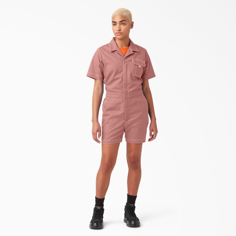 Dickies Regular Fit Ripstop Shortalls Rinsed Rosette ID-MlE9vMpW