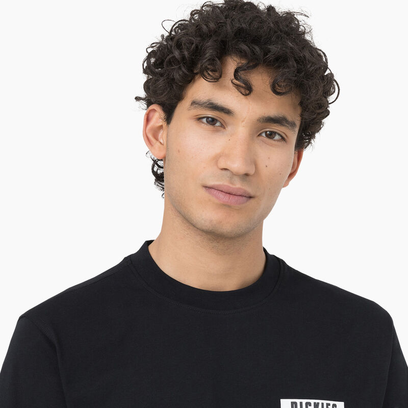 Dickies Baker City Short Sleeve T-Shirt Black ID-Mq512Xq3