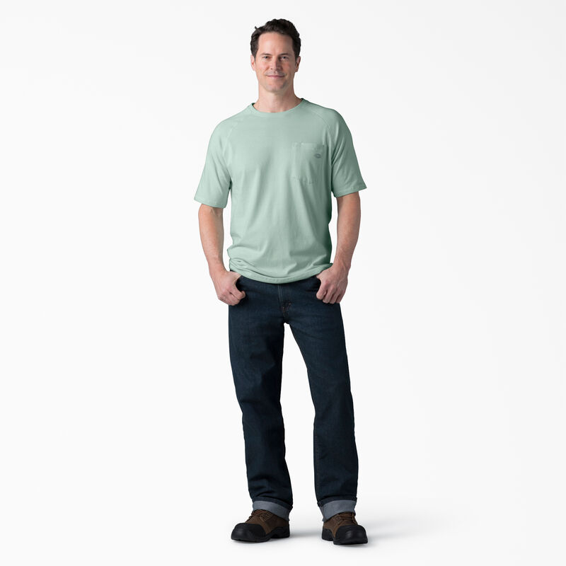 Dickies Cooling Short Sleeve Pocket T-Shirt Surf Spray ID-MqXLBx7m