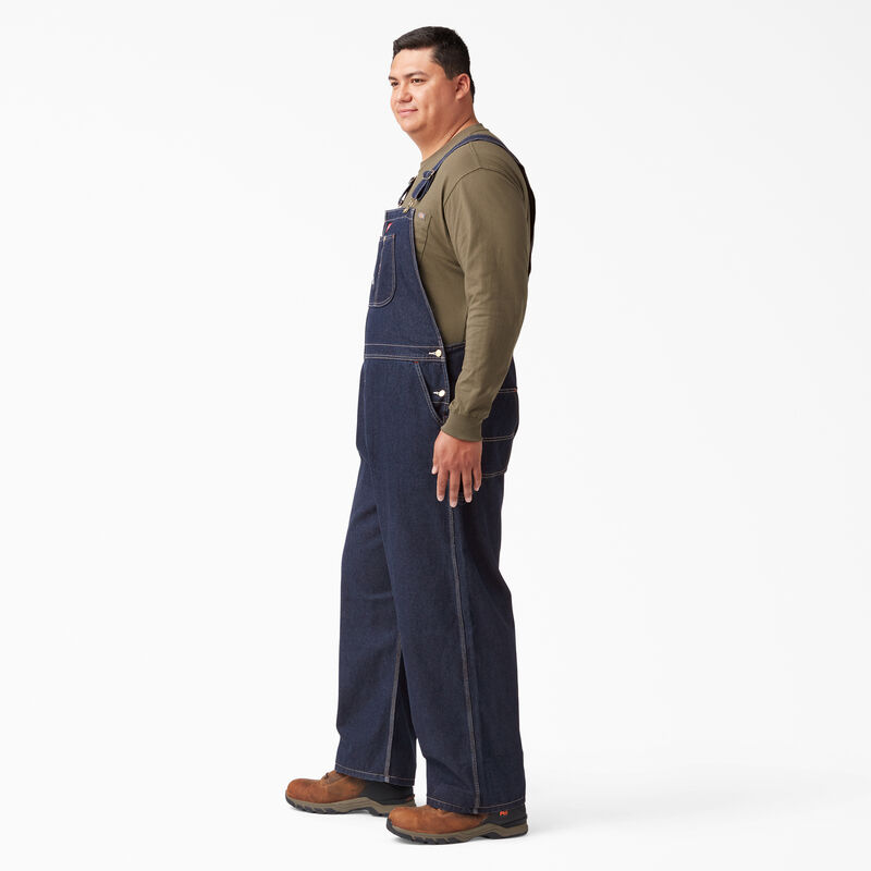 Dickies Classic Bib Overalls Rinsed Indigo Blue ID-Mv3cNM8h