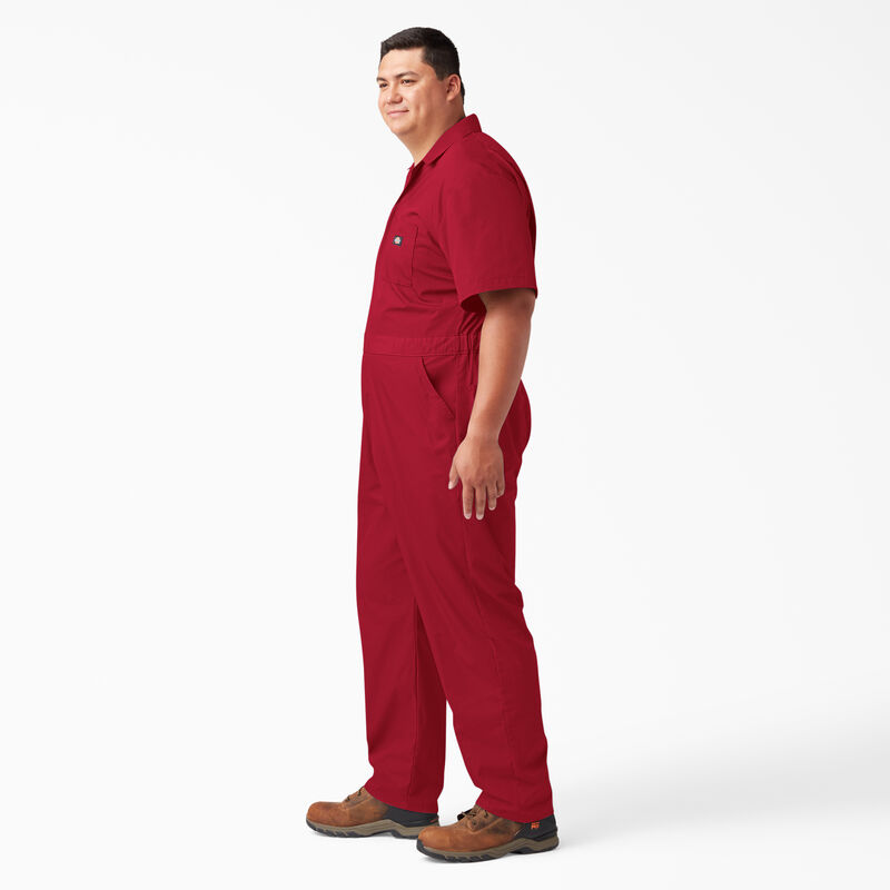 Dickies Short Sleeve Coveralls Red ID-MyU6vbP5