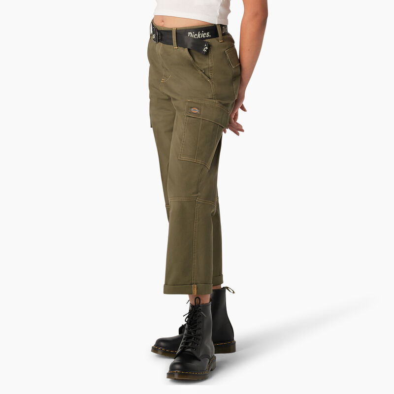 Dickies Relaxed Fit Contrast Stitch Cropped Cargo Pants Regular ID-N1KJ2LcC