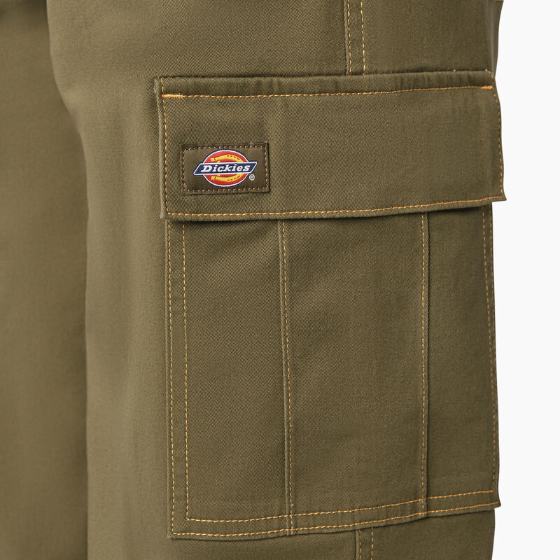 Dickies Relaxed Fit Contrast Stitch Cropped Cargo Pants Regular ID-N1KJ2LcC