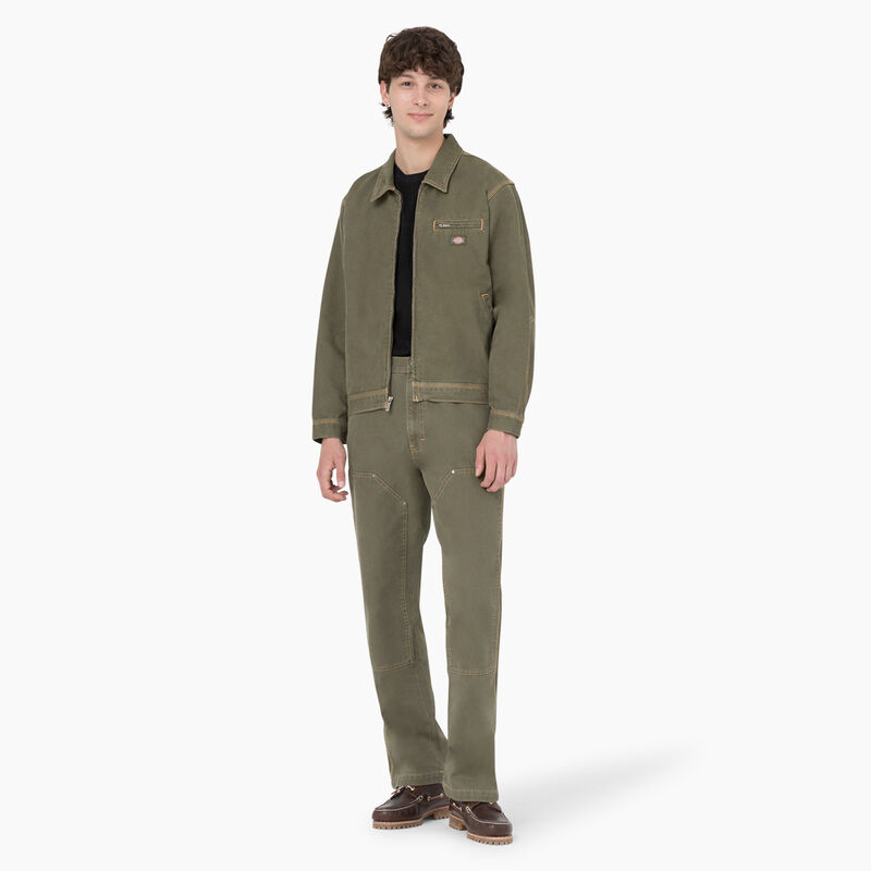 Dickies Duck Contrast Stitch Jacket Stonewashed Military Green ID-N1kHlBgw