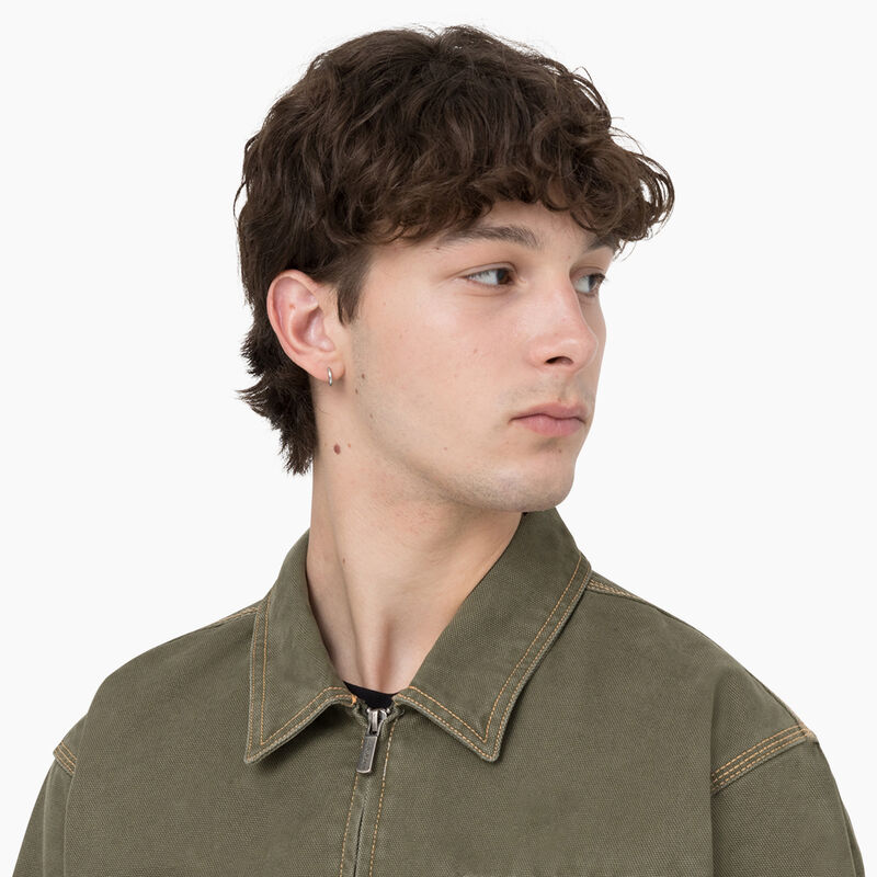 Dickies Duck Contrast Stitch Jacket Stonewashed Military Green ID-N1kHlBgw