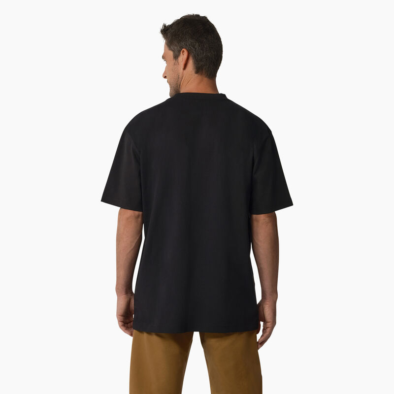 Dickies Short Sleeve Heavyweight Logo T-Shirt Black ID-N6Enq5mc