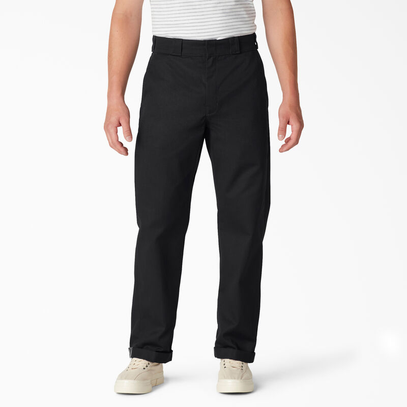 Dickies Regular Fit Cuffed Work Pants Black ID-N9gx3wsR