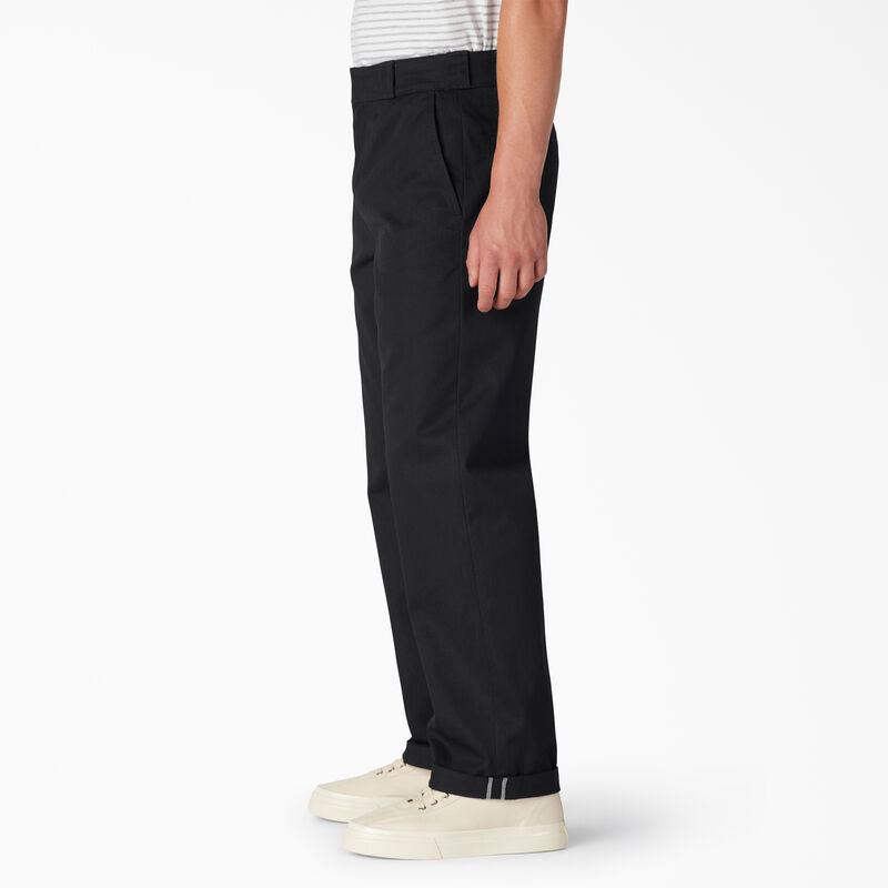 Dickies Regular Fit Cuffed Work Pants Black ID-N9gx3wsR