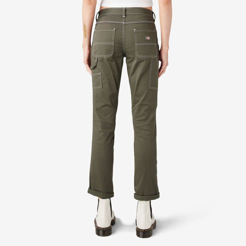 Dickies Slim Straight Fit Roll Hem Carpenter Pants Regular ID-NAU3tCBi