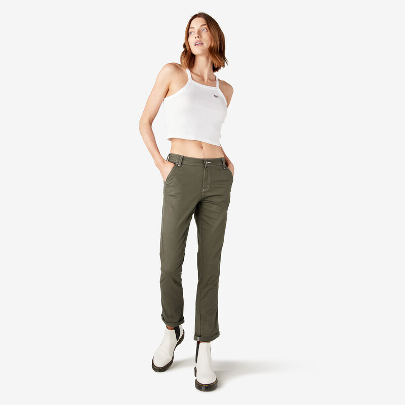 Dickies Slim Straight Fit Roll Hem Carpenter Pants Regular ID-NAU3tCBi