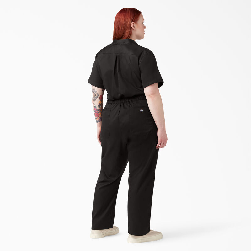 Dickies Plus FLEX Cooling Short Sleeve Coveralls Black ID-NJHajXKX