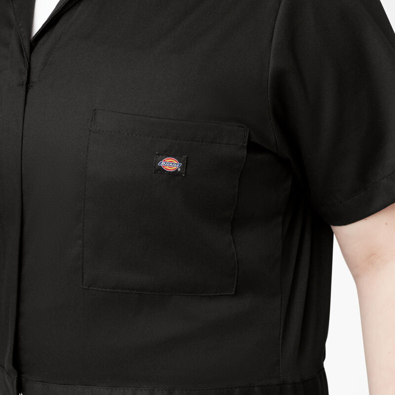 Dickies Plus FLEX Cooling Short Sleeve Coveralls Black ID-NJHajXKX