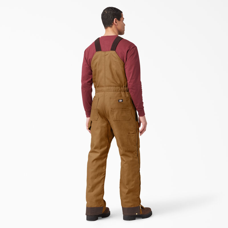 Dickies Duck Insulated Bib Overalls Brown Duck ID-NL9pc9R9