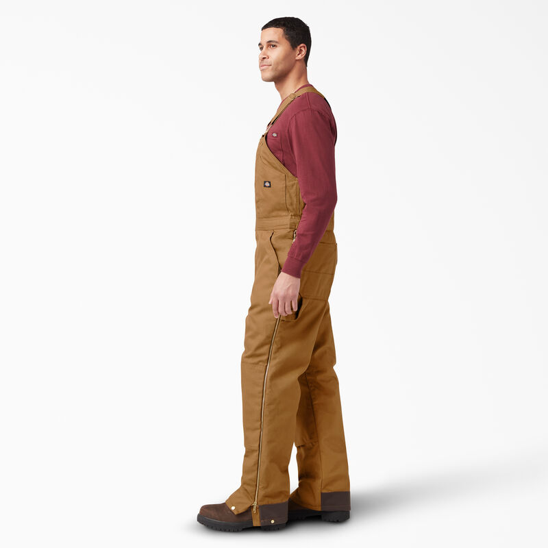 Dickies Duck Insulated Bib Overalls Brown Duck ID-NL9pc9R9