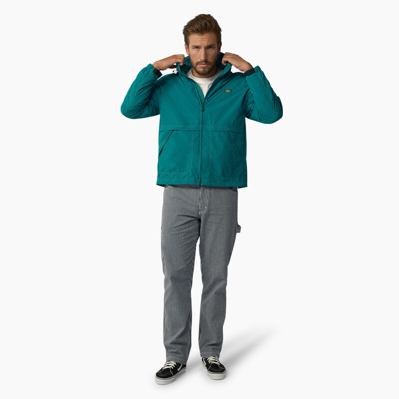 Dickies Jackson Windbreaker Jacket Deep Lake ID-NSUwXIQk