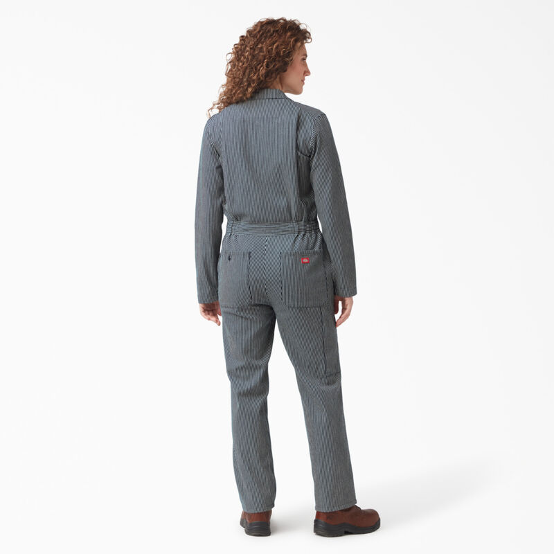 Dickies Relaxed Fit Long Sleeve Hickory Stripe Coveralls Regular ID-NWdkssuk