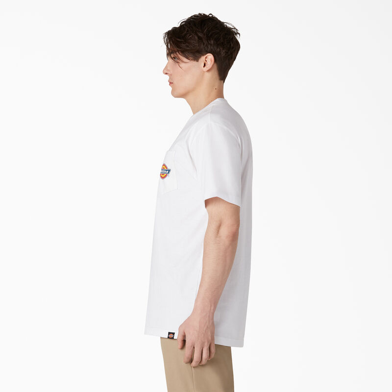 Dickies Chest Logo Pocket T-Shirt White ID-NWlotnKU