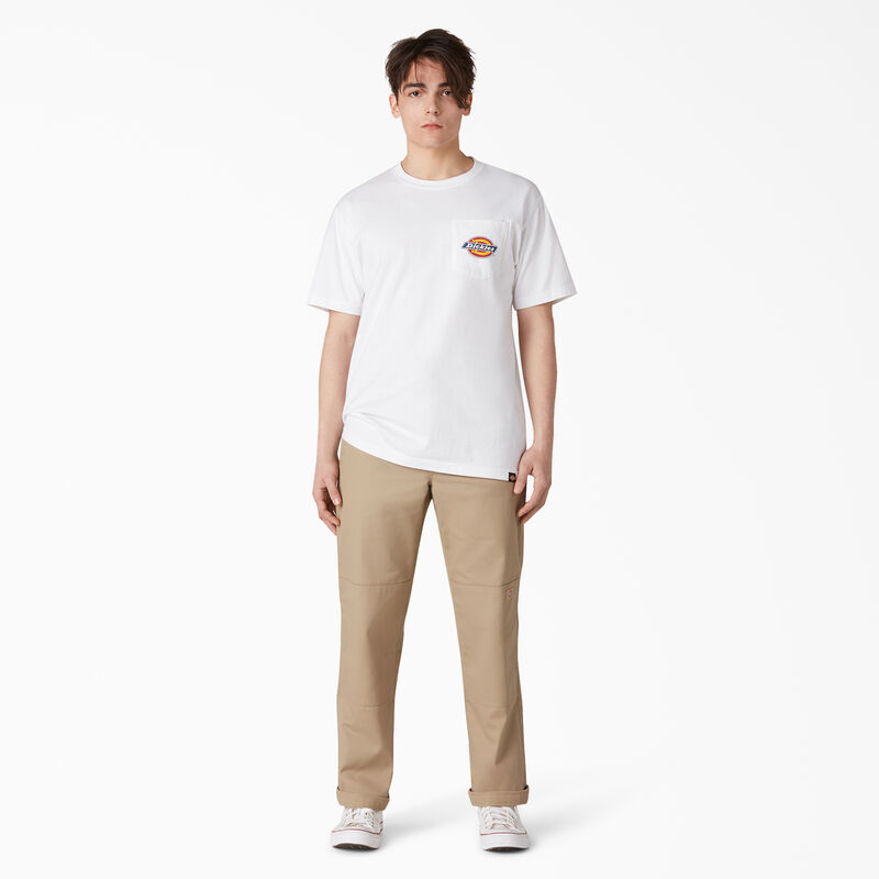 Dickies Chest Logo Pocket T-Shirt White ID-NWlotnKU