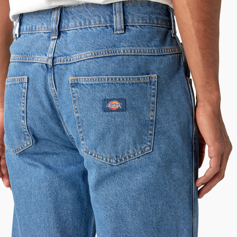 Dickies Houston Relaxed Fit Jeans Chambray Light Blue ID-Nc2nfmQ4