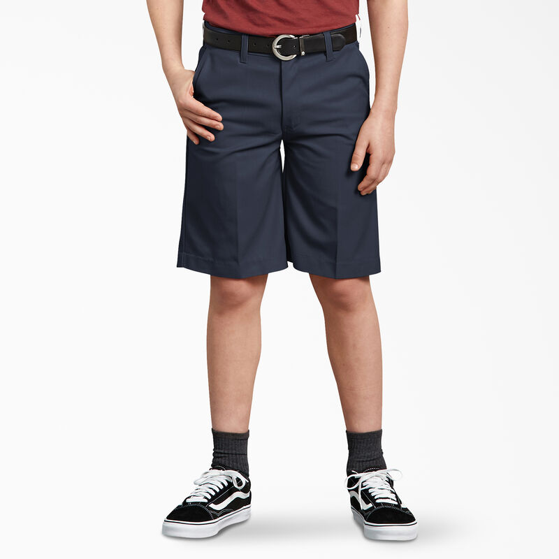 Dickies Boys' Classic Fit Shorts, 4-20 Dark Navy ID-NhsDFXz1