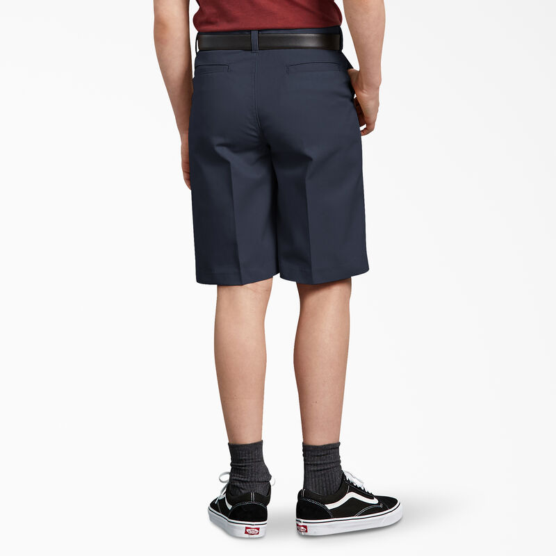 Dickies Boys' Classic Fit Shorts, 4-20 Dark Navy ID-NhsDFXz1