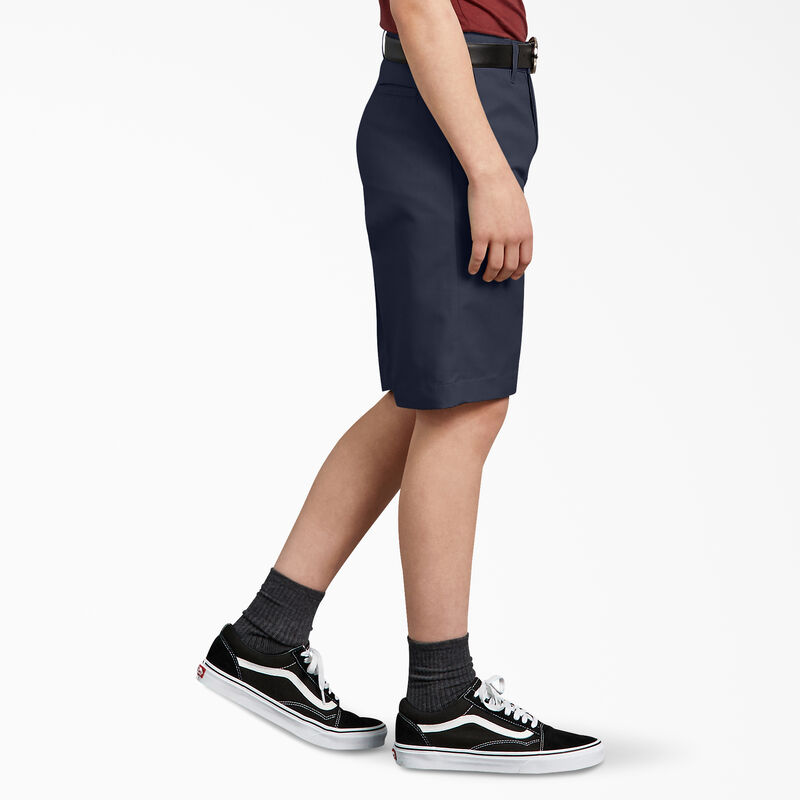 Dickies Boys' Classic Fit Shorts, 4-20 Dark Navy ID-NhsDFXz1