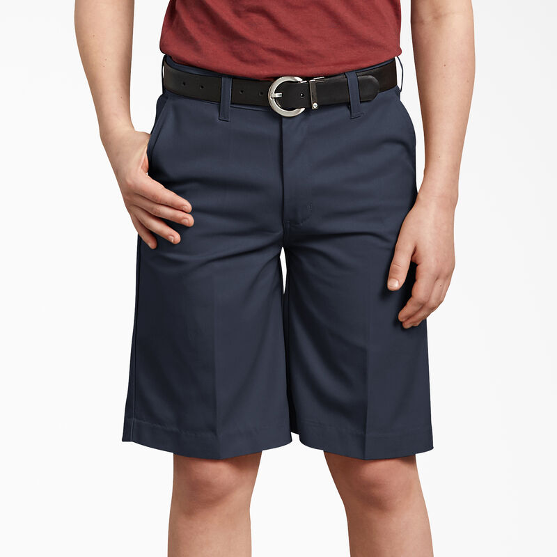 Dickies Boys' Classic Fit Shorts, 4-20 Dark Navy ID-NhsDFXz1