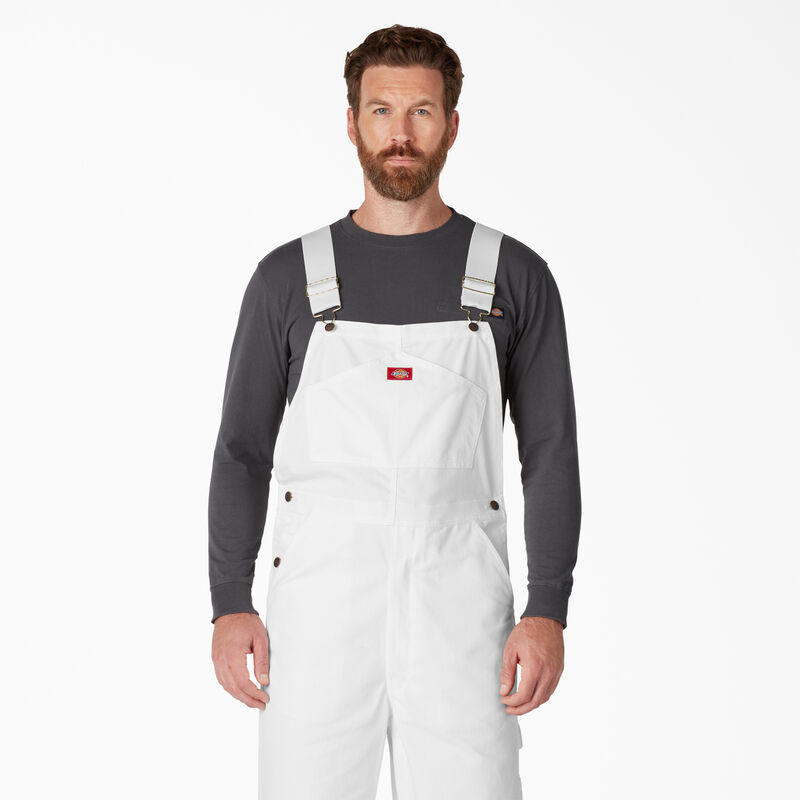 Dickies Painter's Bib Overalls White ID-NhwASlWJ