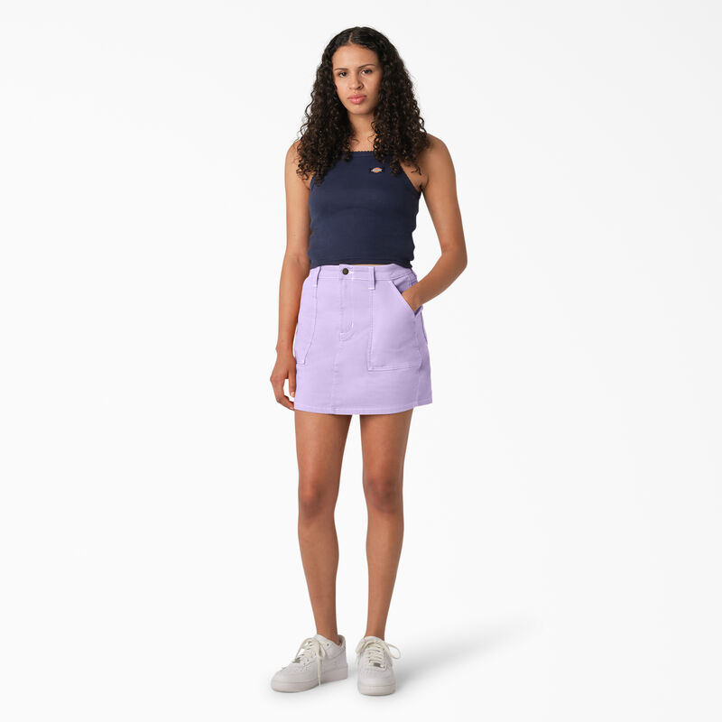 Dickies High Waisted Carpenter Skirt Purple Rose ID-NkcVX5SH