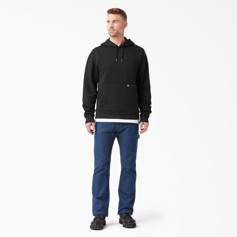 Dickies Water Repellent Logo Sleeve Hoodie Black ID-Nv3yd2N3