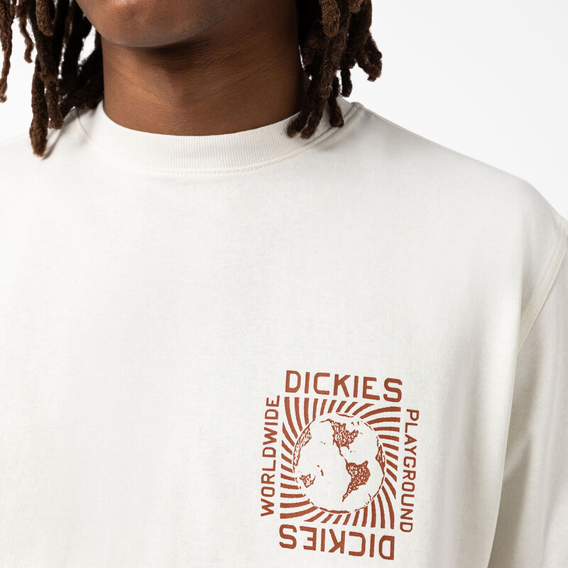 Dickies Marbury Short Sleeve T-Shirt White ID-NvMnrtWJ