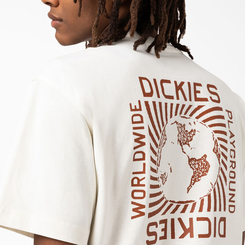 Dickies Marbury Short Sleeve T-Shirt White ID-NvMnrtWJ