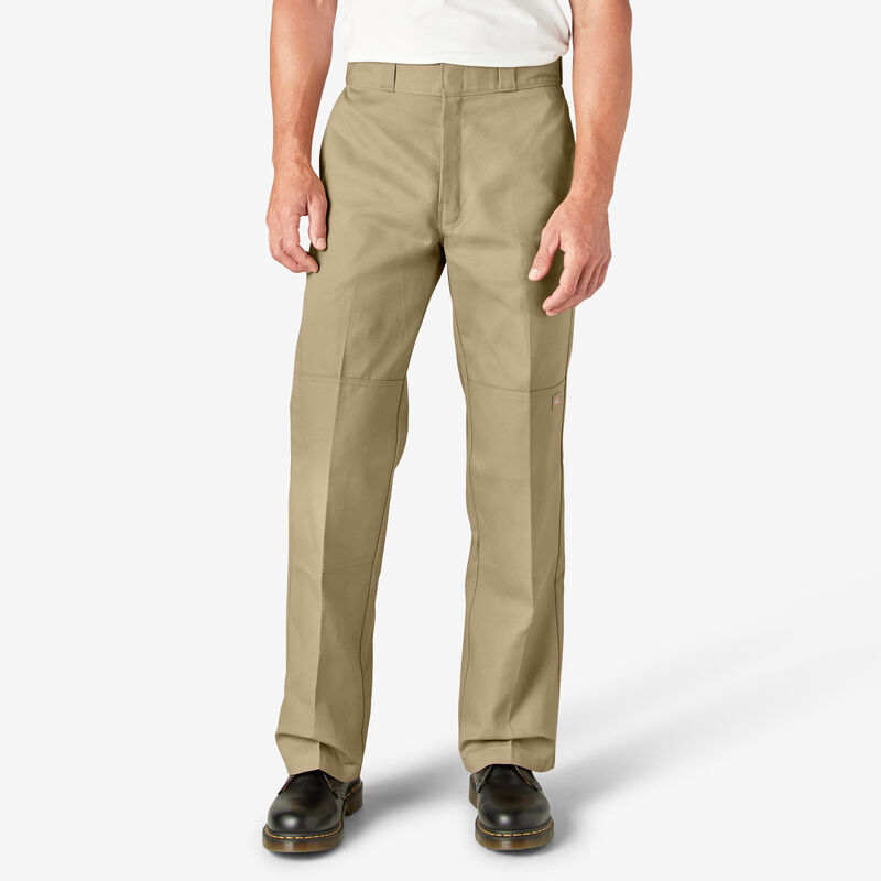 Dickies Loose Fit Double Knee Work Pants Khaki ID-O6PJoa1U
