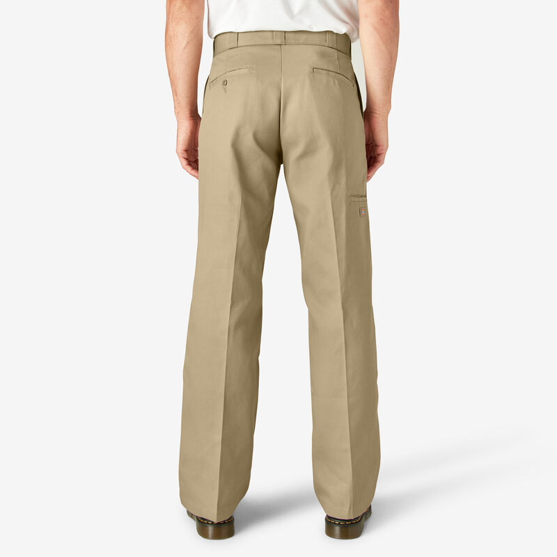 Dickies Loose Fit Double Knee Work Pants Khaki ID-O6PJoa1U