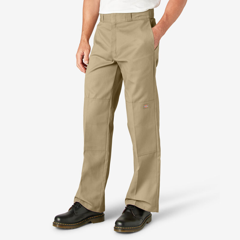 Dickies Loose Fit Double Knee Work Pants Khaki ID-O6PJoa1U