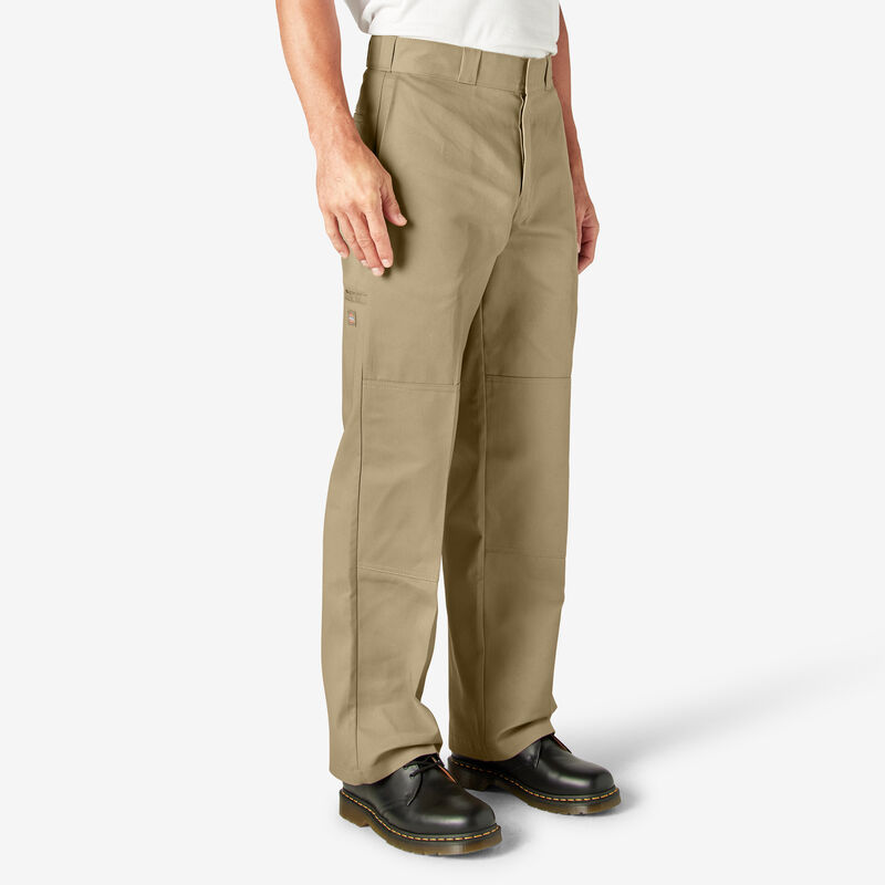 Dickies Loose Fit Double Knee Work Pants Khaki ID-O6PJoa1U