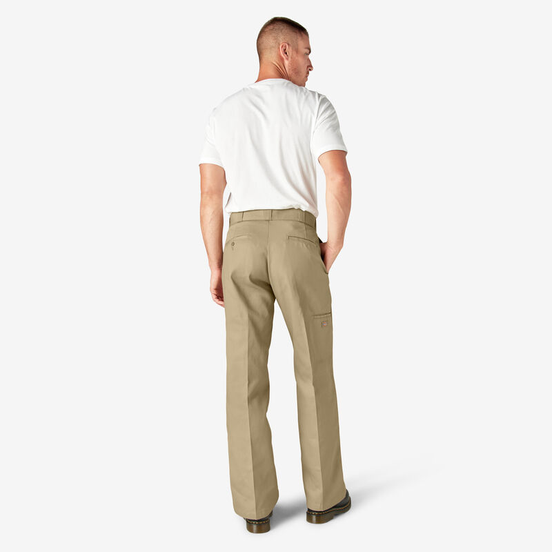 Dickies Loose Fit Double Knee Work Pants Khaki ID-O6PJoa1U