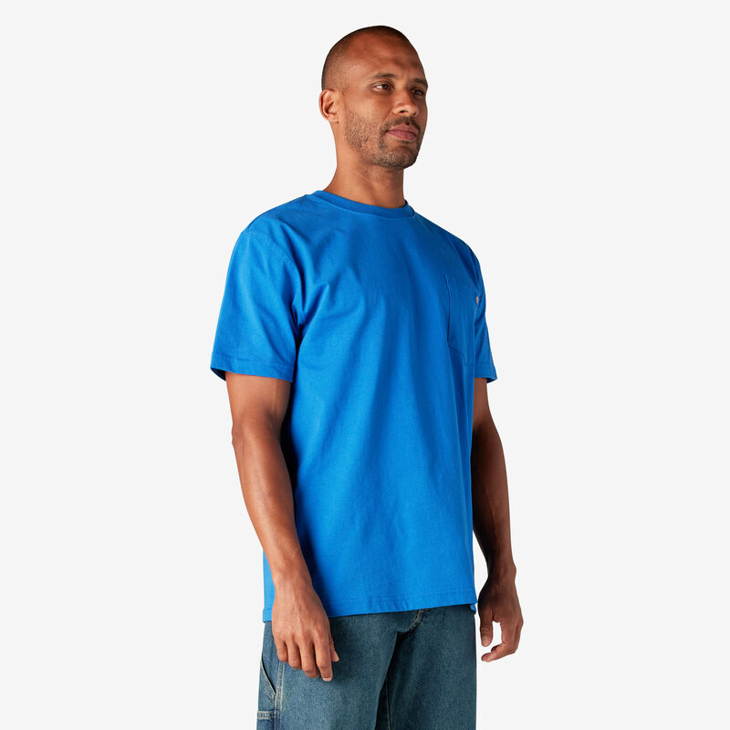 Dickies Heavyweight Short Sleeve Pocket T-Shirt Royal Blue ID-ODGe1uNo