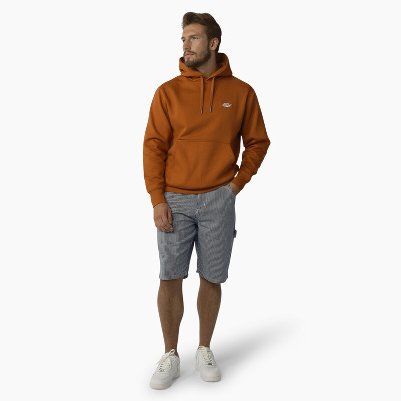 Dickies Hickory Stripe Relaxed Fit Carpenter Shorts, 11