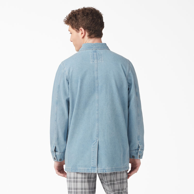 Dickies Denim Chore Coat Light Denim ID-OSiZ5OeN