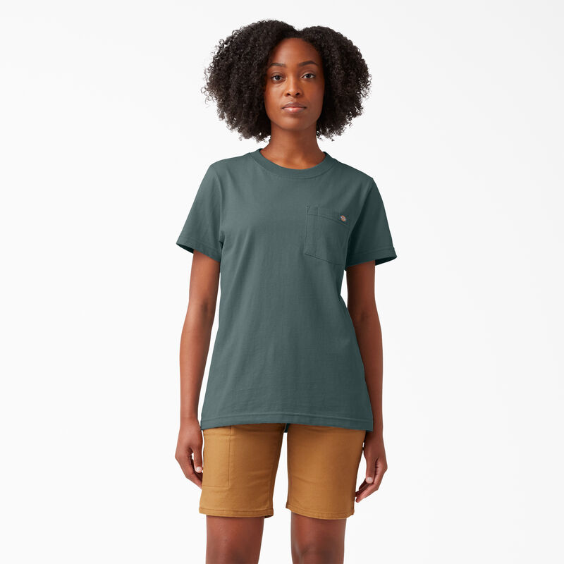 Dickies Heavyweight Short Sleeve Pocket T-Shirt Lincoln Green ID-OWLNq37h