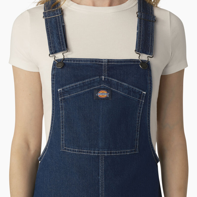Dickies Regular Fit Denim Bib Overall Dress Stonewashed Indigo Blue ID-OcApUaoX