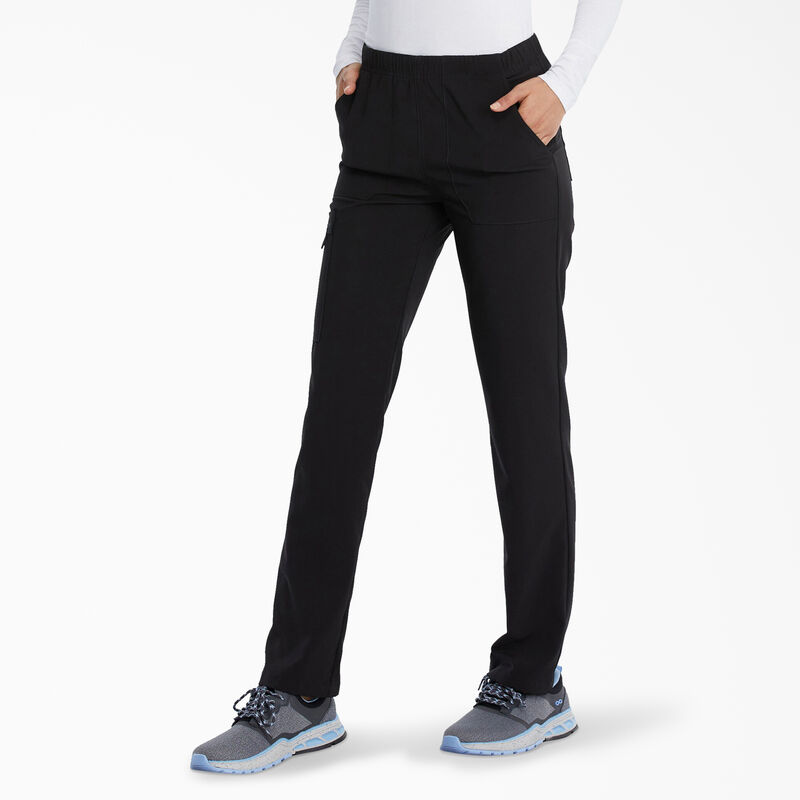 Dickies Unisex EDS Essentials Natural Rise Tapered Leg Scrub Pants Black ID-OoSHkLGJ