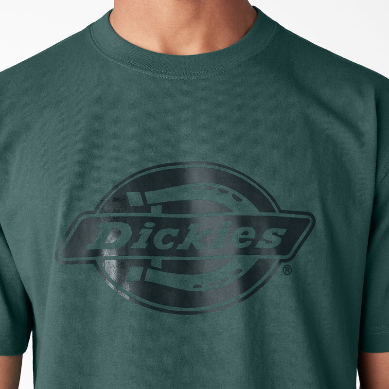 Dickies Short Sleeve Heavyweight Logo T-Shirt Mallard Green ID-OrmOOO6D