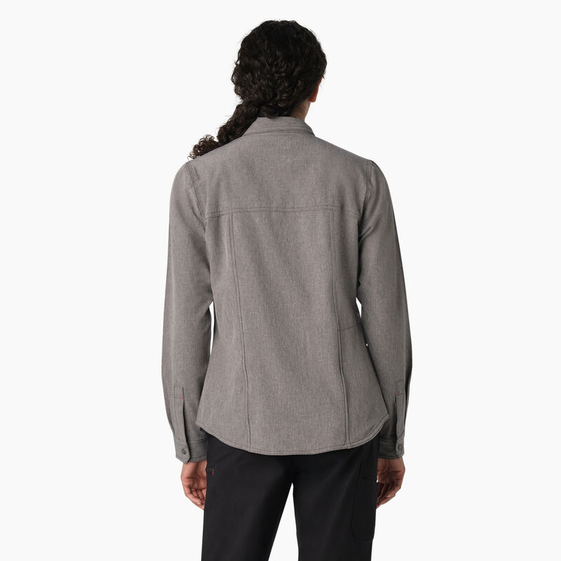Dickies Cooling Roll-Tab Work Shirt Graphite Gray ID-OubkPF7g