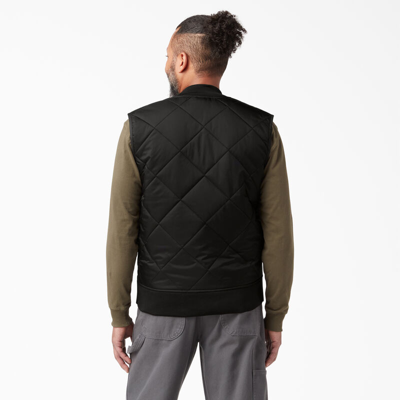 Dickies Diamond Quilted Vest Black ID-OxlUxQnL