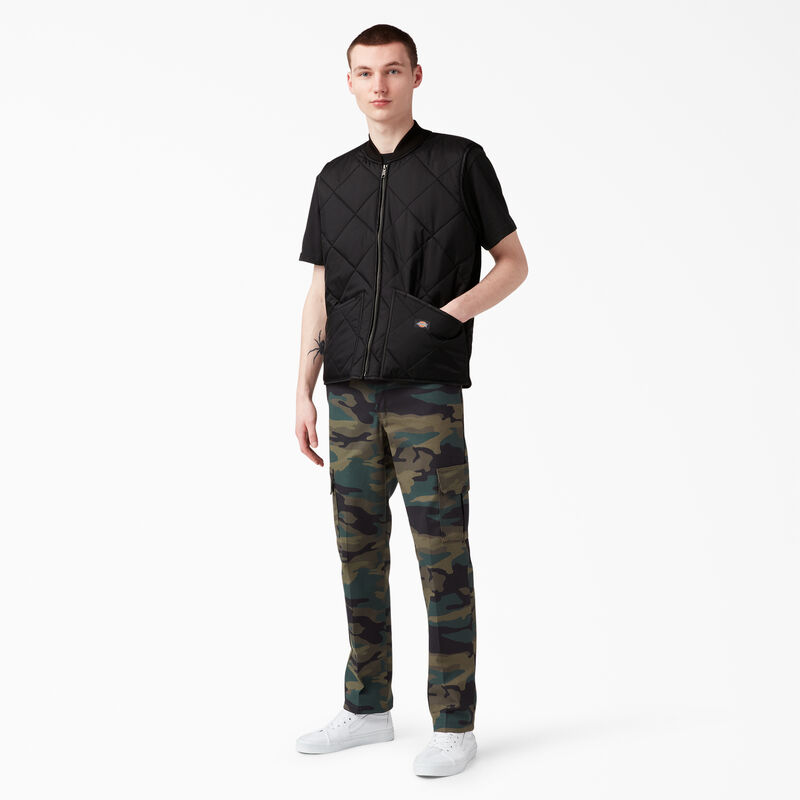 Dickies Diamond Quilted Vest Black ID-OxlUxQnL